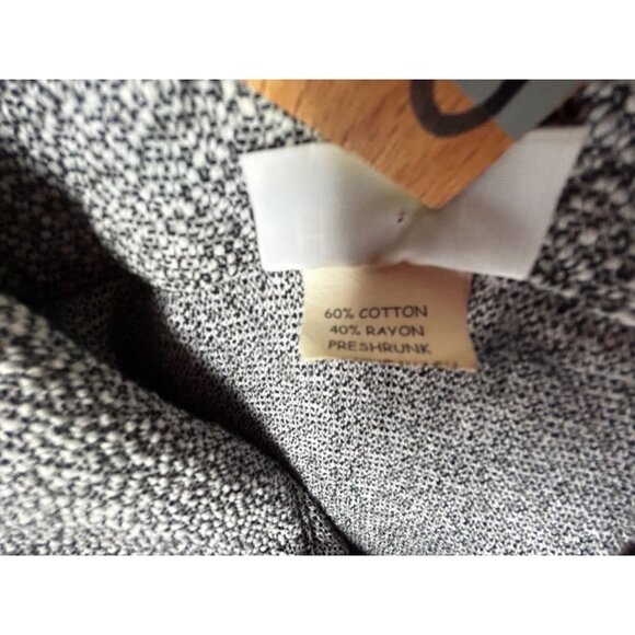 Habitat Women Button Front Jacket Small Long Sleeve Textured Cotton Blend Gray - Picture 4 of 9